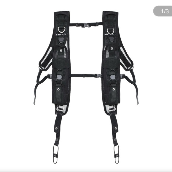 BG8 Hamcus SHOULDER STRAP RIG EDGE PRMTVSM Black Size 0 RARE!! - Picture 1 of 10